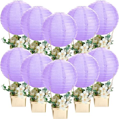 Amazon Sets Baby Shower Hot Air Balloon Table Centerpieces For