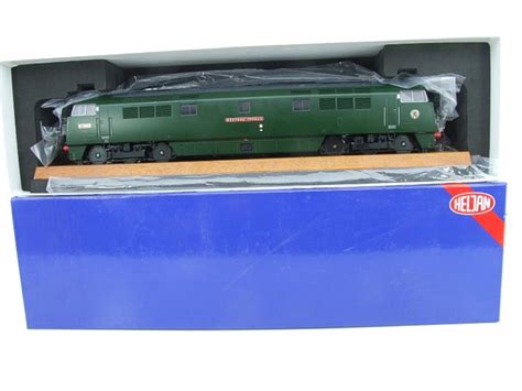 Heljan O Gauge Item 5285 Br Green Class 52 Diesel Loco Western Yeoman D1035 Electric 2 Rail