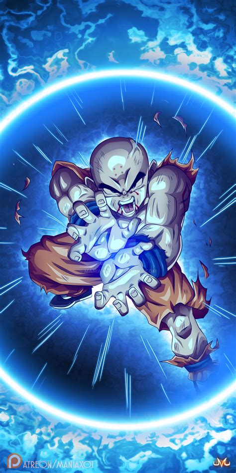 Krilin S Kamehameha By Maniaxoi On DeviantArt Anime Dragon Ball Goku