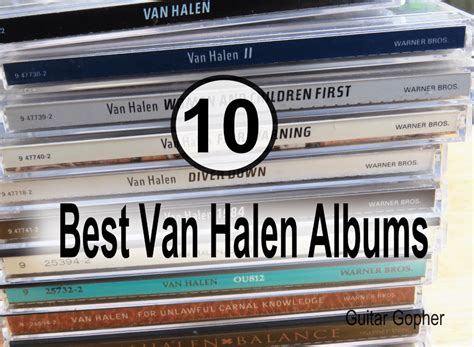 Top 10 Van Halen Albums Ranked - Spinditty