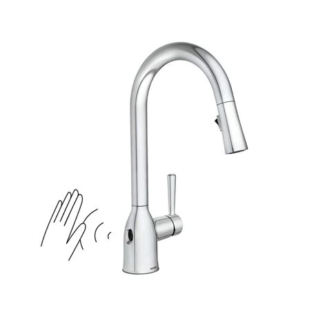 Moen Adler Touchless Single Handle Pull Down Sprayer Kitchen Faucet