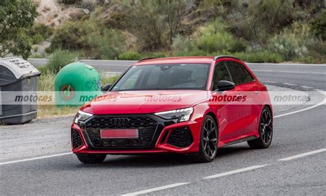 Al Natural El Nuevo Audi Rs 3 Sportback 2022 Apura Su última Fase De