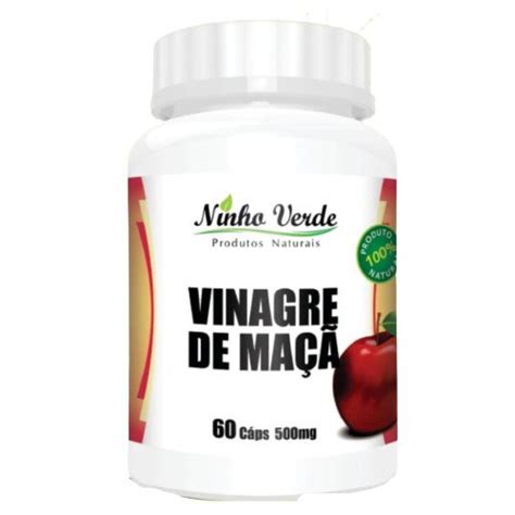 VINAGRE DE MAÇA 60CAPS 500MG NINHO VERDE Status Verde