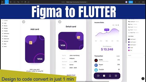 Figma To Flutter Automatically Convertor How To Convert Figma Design