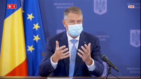 Klaus Iohannis Președintele României Conferinta de presa 10 noiembrie