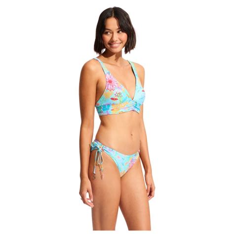 Seafolly Under The Sea Longline Tri Bikini Top Damen Online Kaufen