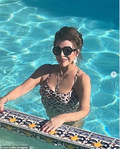 Dame Joan Collins 89 Shows Off Youthful Beauty In Leopard Print