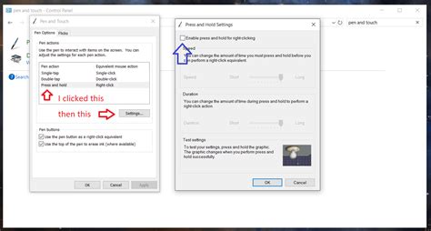 Pen and Windows Ink settings Problem - Microsoft Community