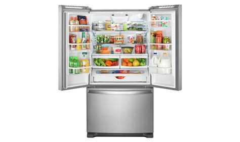 Whirlpool 33 in. Wide French Door Refrigerator 22 cu. ft. - WRFF5333PZ ...