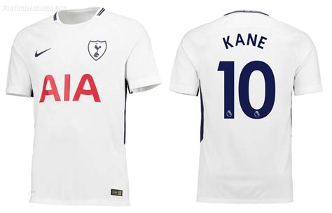 Tottenham Hotspur Sign With Nike Unveil 201718 Home And Away Kits