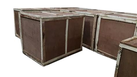 Brown X X Mm Plywood Packaging Box Weight Holding Capacity Kg