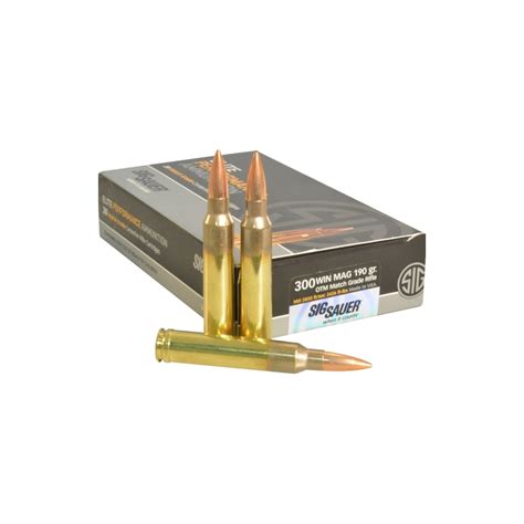 Sig Sauer Elite Performance 300 Win Mag Ammo 190 Grain Otm