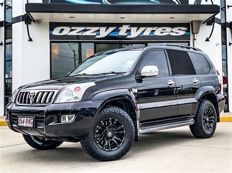 Toyota Land Cruiser Prado Hussla Ambush Matte Black