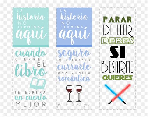 Marcapaginas Punto De Libro Bonito Gratis Frases Para Separadores De