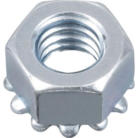 Hillman 20 Count 10 Zinc Plated Standard SAE Keps Lock Nuts At Lowes