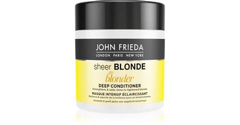 John Frieda Sheer Blonde Go Blonder Conditioner For Blonde Hair Notino Co Uk