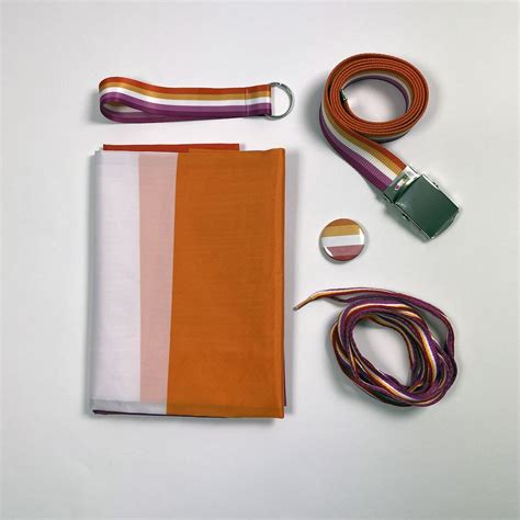 Lesbian Sunset Flag Set Pcs Les Flag Lesbian Flag Lgbt Lesbian Sunset Lgbt Shop