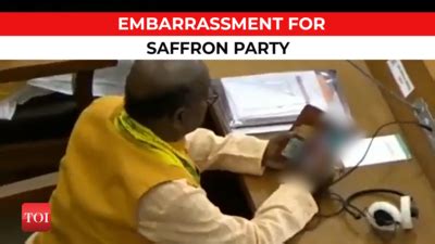 Bjp Row Over Bjp Mla Jadab Lal Nath Watching Porn Video In Tripura Assembly Agartala News