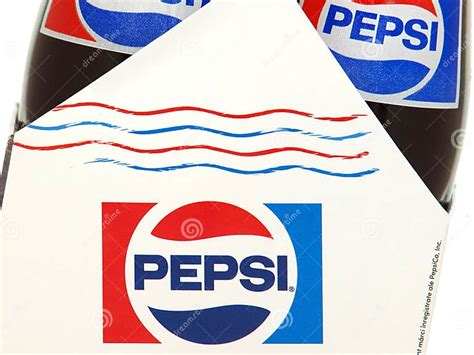 Pack Of Classic Pepsi Glass Bottles Editorial Stock Photo Image Of