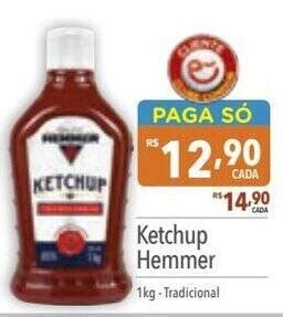 Ketchup Hemmer Kg Tradicional Oferta Na Supermercados Condor