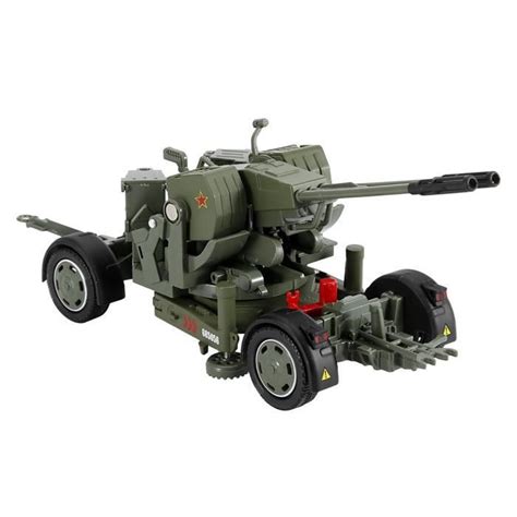 Minifinker camion jouet Camion militaire Flak modèle de voiture en