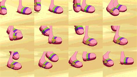 Amy Roses Sandals Frame By Frame By Designatedbarksman On Deviantart