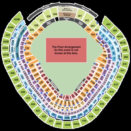 Yankee Stadium Seating Chart With Rows Detailed Seating