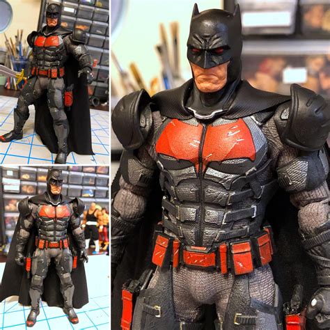 Completed my custom Flashpoint Batman action figure! : r/batman