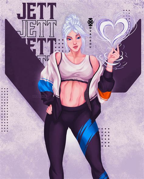 Jett /// Fanart by xansou on DeviantArt