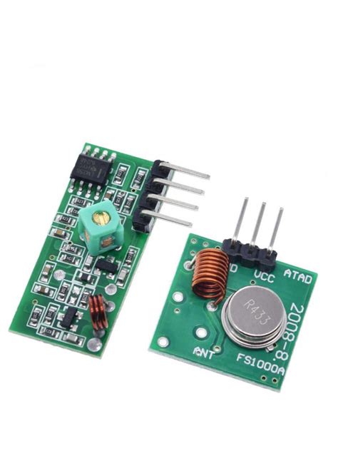 Wireless Transmitter And Receiver Kit 433Mhz RF