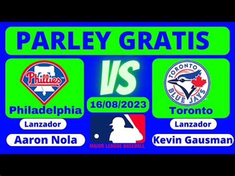 PRONÓSTICOS DEPORTIVOS MLB MIÉRCOLES 16 08 2023 PARLEY GRATIS JUGADA