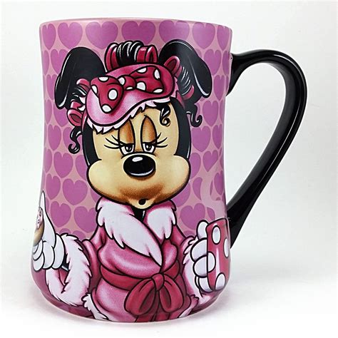 Minnie Mouse Coffee Mug Mornings Aren T Pretty Oz Purple Disney