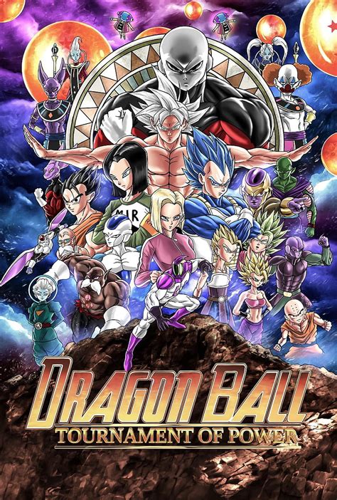 L Affiche De Dragon Ball Super Transforme Le Tournoi Du Pouvoir En Fond