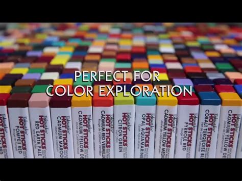 Enkaustikos Hot Sticks Complete Set Ml Jerry S Artarama