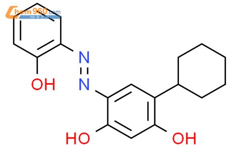 59854 37 4 1 3 Benzenediol 4 cyclohexyl 6 2 hydroxyphenyl azo CAS号