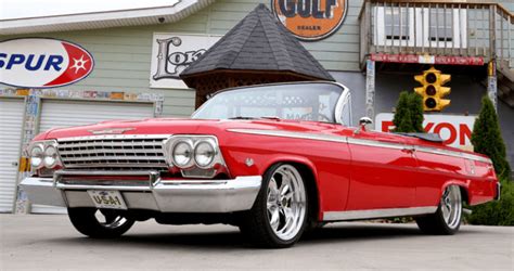 Gorgeous Torch Red 1962 Chevy Impala Convertible | HOT CARS