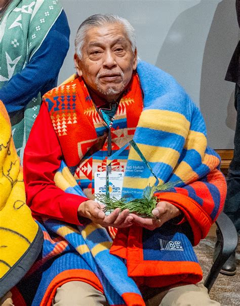 Yakama - E. Arlen Washines earns cancer center award SEATTLE – The Fred Hutch Indigenous Health