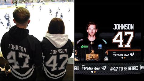 Adam Johnson's ice hockey teammates and fans pay emotional tribute to ...