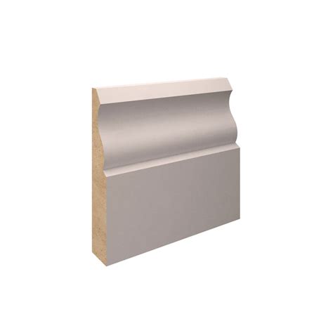 18mm X 150mm X 5 4m Ogee Primed MDF Skirting Board Hevey Building