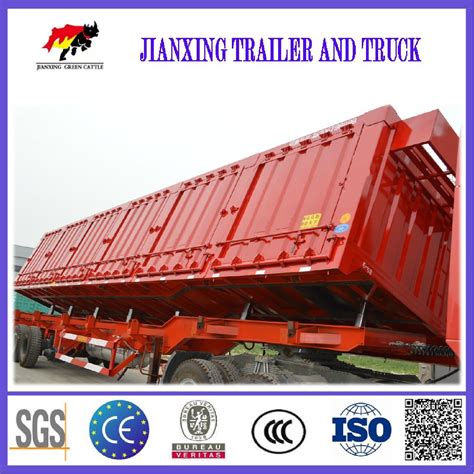 Factory Price High Load Capacity 3 Axle Rear End Dumper Semi Trailer