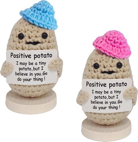 Amazon Handmade Emotional Support Positive Potato Birthday Gift