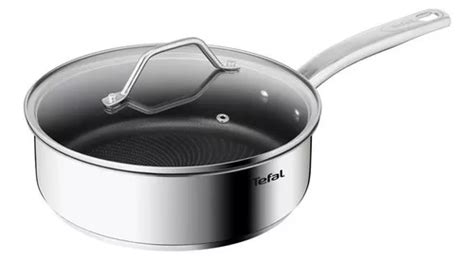 Olla Cacerola 24 Cm Acero Inoxidable Induccion Tefal T Fal