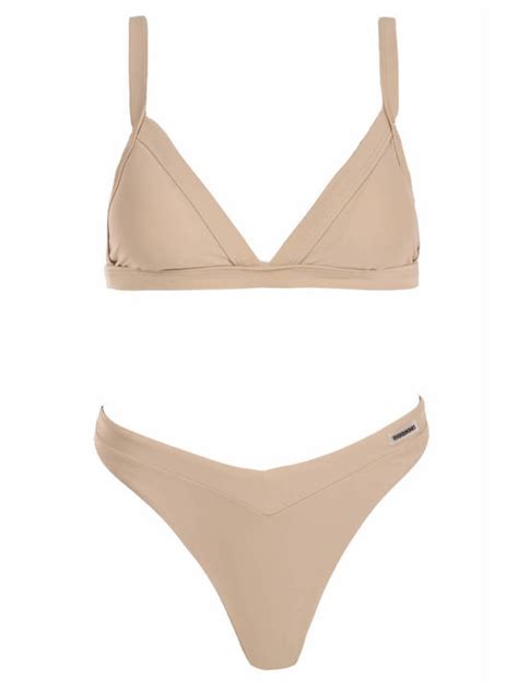 Comfort 20 23041 Set Bikini Τριγωνάκι Ψηλόμεσο Καφέ Skroutz gr