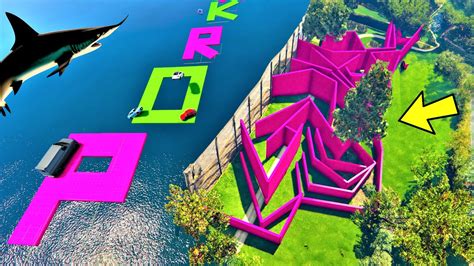 GTA 5 ONLINE MEGA RAMPA E LABIRINTO TROLL 999 999 IMPOSSIBILE