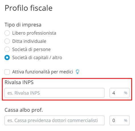 Configura E Applica La Rivalsa Inps Guide Fatture In Cloud