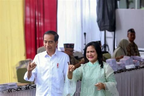 Usai Nyoblos Jokowi Minta Warga Laporkan Kecurangan Pemilu 2024