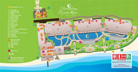 Generations | Riviera Maya | Resort Map – Resort Maps