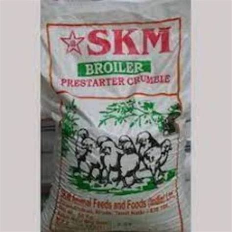 SKM BROILER PRESTARTER CRUMBLE Packaging Type Plastic Bag Packaging