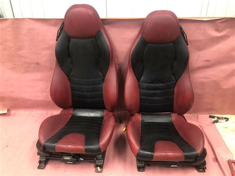 Leather Seats Red Black 2 Tone Bmw M Roadster Coupe E36 Z3m Z3 Oem 1996-2002 - Used for sale in ...