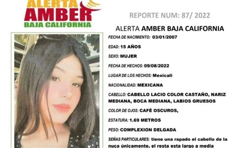 Buscan A Kimberly Adolescente Que Desapareció En Agosto En Mexicali